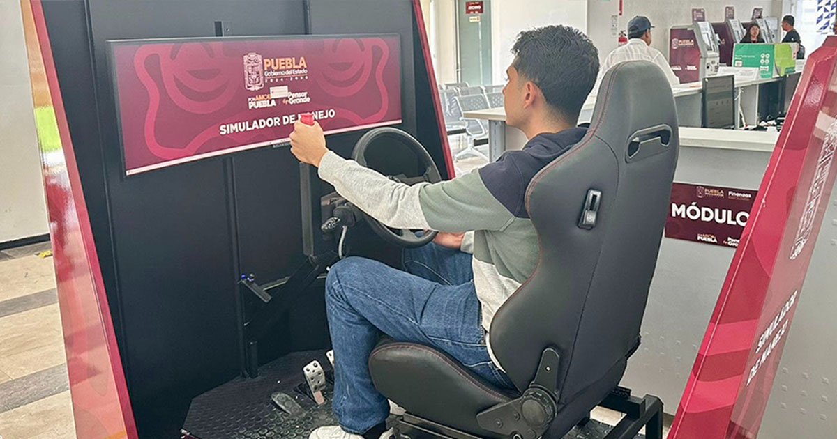 Puebla implementa examen práctico obligatorio para obtener licencia de conducir